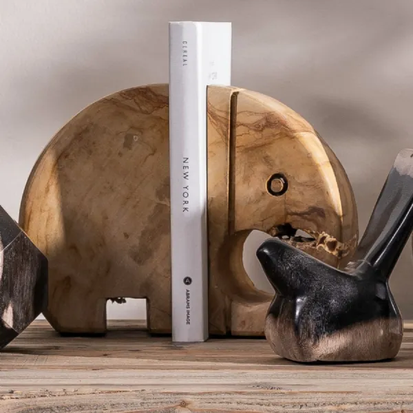 Elephant Book Ends