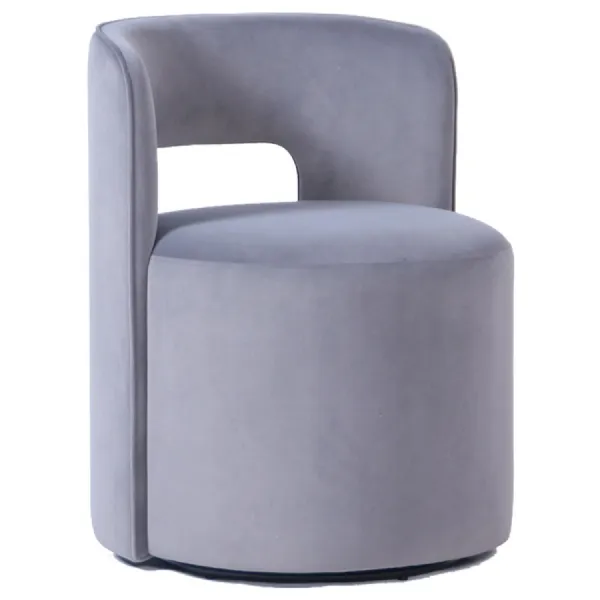 Cadiz Grey Swivel Luxury Chair