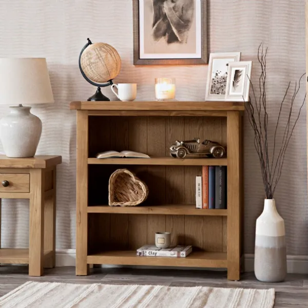 Grain Small Oak Bookcase