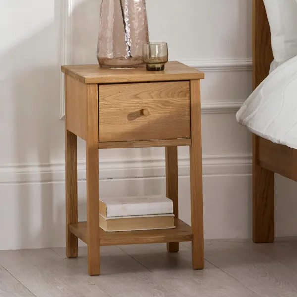 Coxmoor 1 Drawer Oak