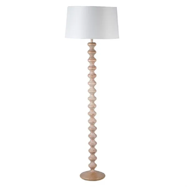 Turned Base Floor Lamp