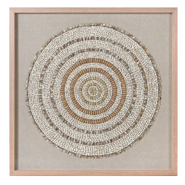 Shell Circles Wall Art