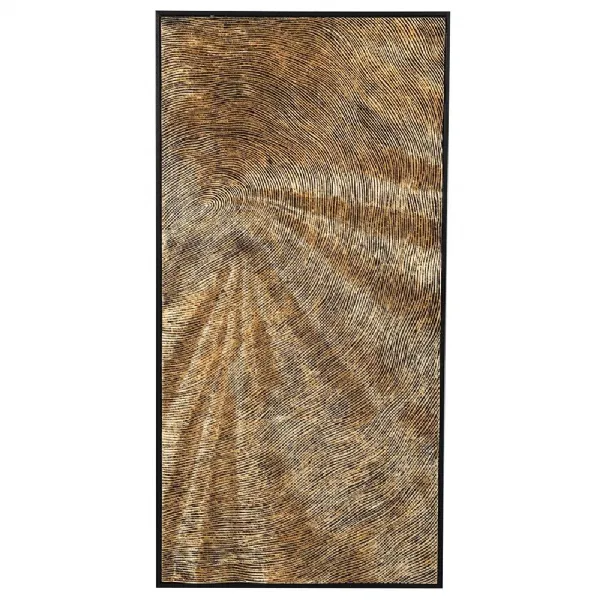 Gold Swirl Wall Art
