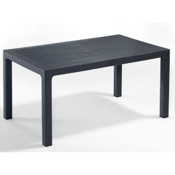 Outdoor 1.5 Dining Table in Polypropylene Anthracite