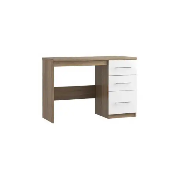 Catalina Single Pedestal 3 Drawer Dressing Table
