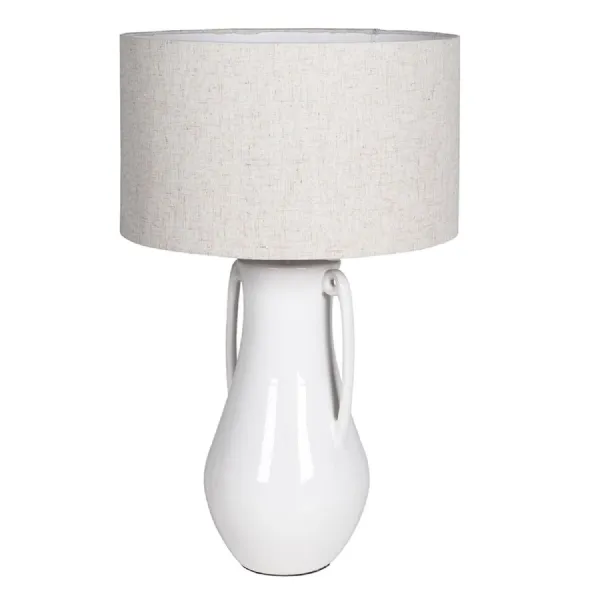 Sicilia Table Lamp with Linen Shade