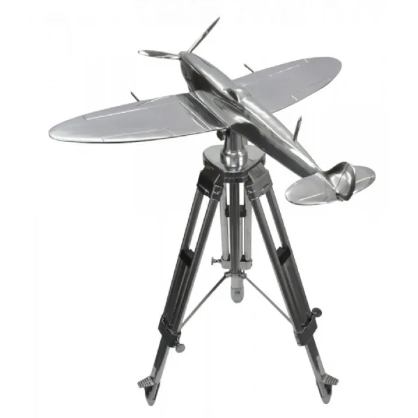 Spitfire Aircraft Model on Tripod (large)