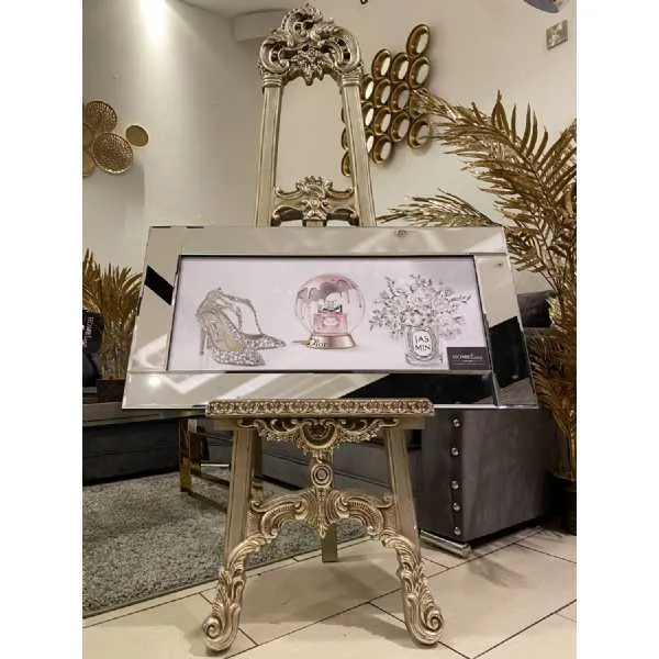Dior Globe With Shoes Wall Art Mirror Frame