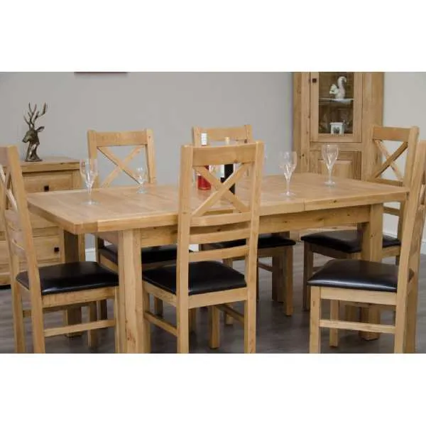 Deluxe Twin Leaf Extending Table 1500+(2x400) X 900