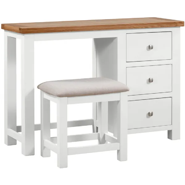 Dressing Table Plus Stool (DPT022 WHITE)