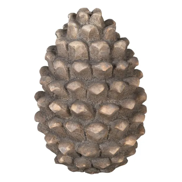 Natural Resin Pine Cone Ornament