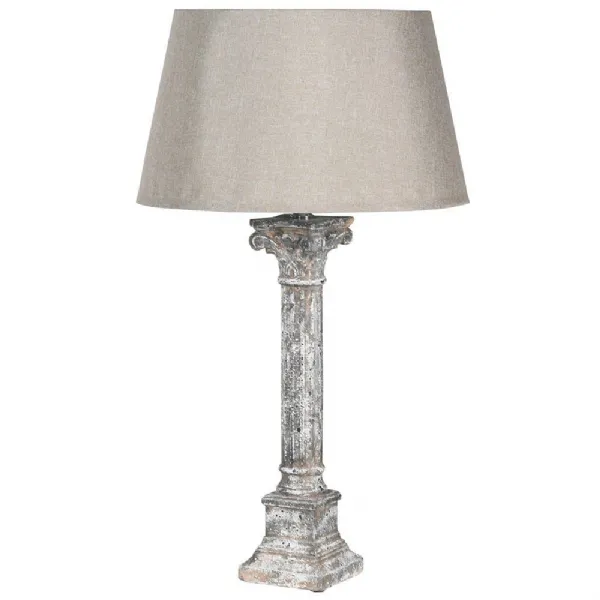 Slim Stone Effc. Lamp