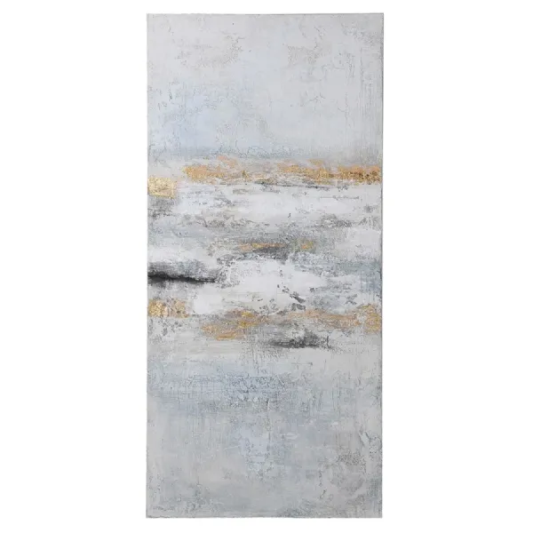 'Golden Mist' Hand Painted Canvas