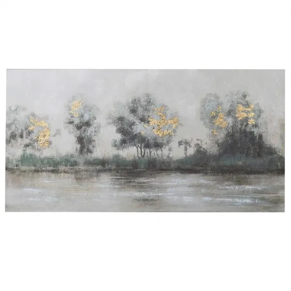 River Scene Oil Painting