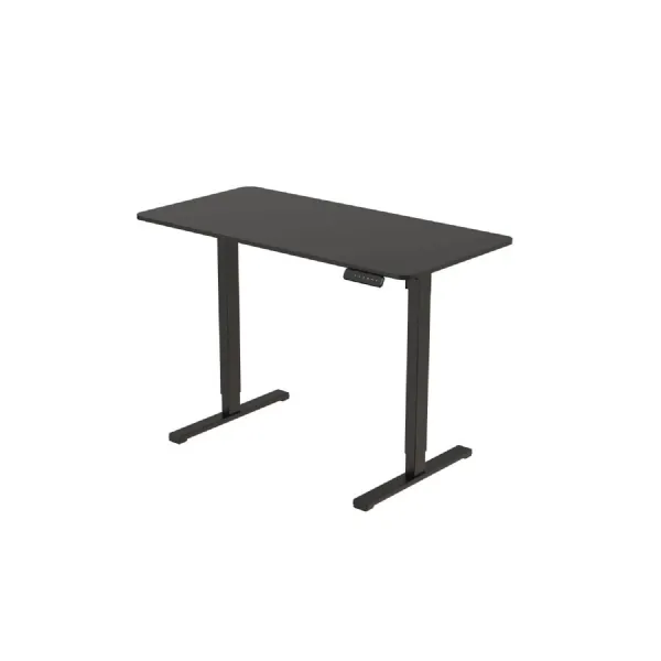 Black Metal Height Adjustable Standing Desk