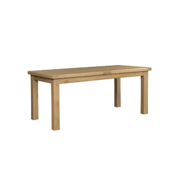 Natural Oak Large Extending Table Dining 140 to 180cm