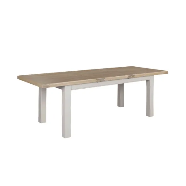 Taupe Oak Extending Top Dining Table 180 to 240cm
