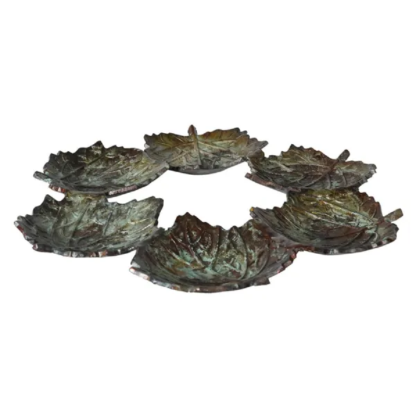 Patina Multi Leaf Tray