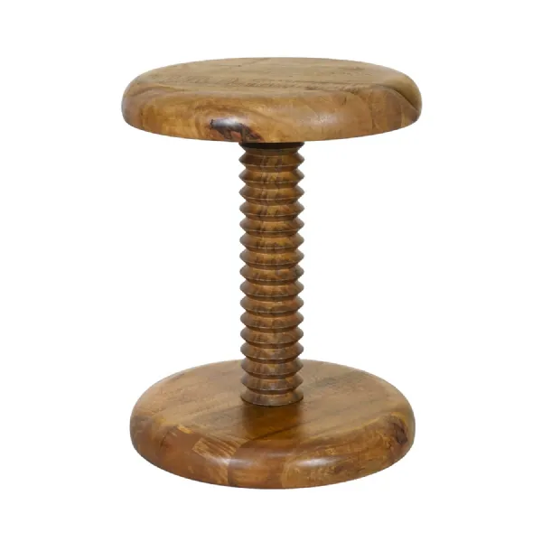 Corkscrew stool