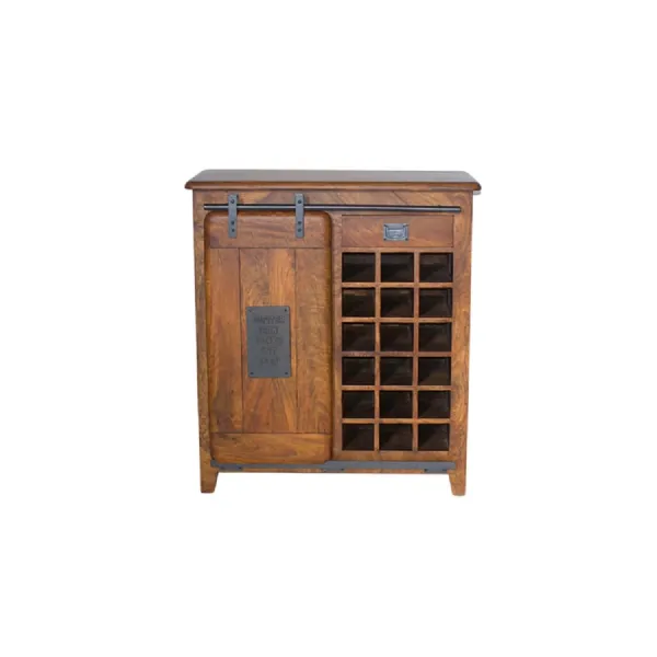 18 Bottle Bar Cabinet