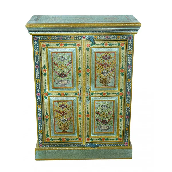 Hand Painted 2 Door Cabinet