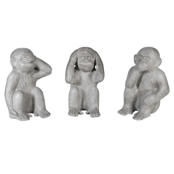 Concrete 3 Wise Monkeys