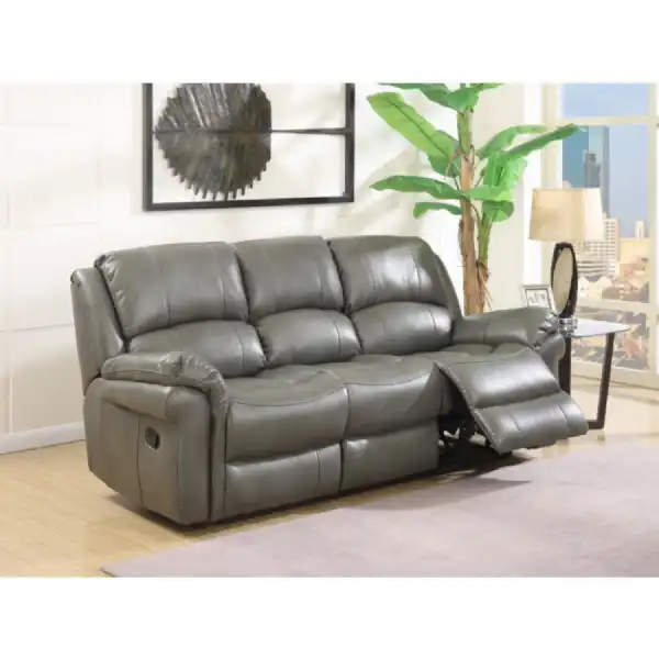 Fareham Leather Air 3 Seat Manual Reclining Sofa
