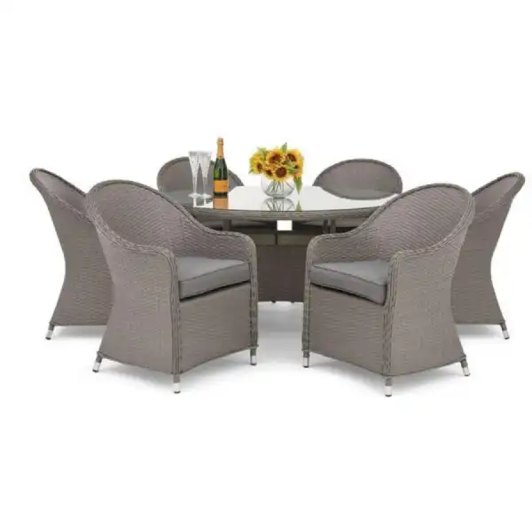 Miami Rattan Luxury 4 Seater Dining Set