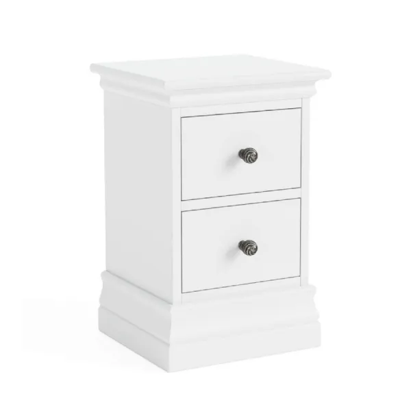 Narrow Bedside White