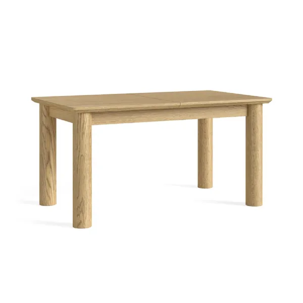 Light Oak Large Extendable Dining Table 150 to 200cm