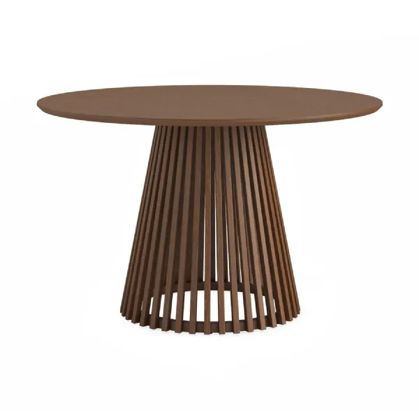 ROUND DINING TABLE 1200 Top BROWN