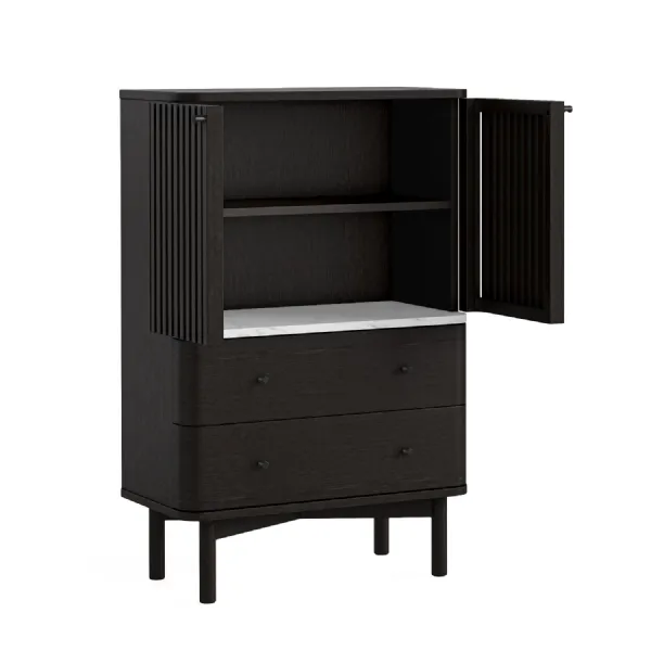 TALL CABINET BLACK