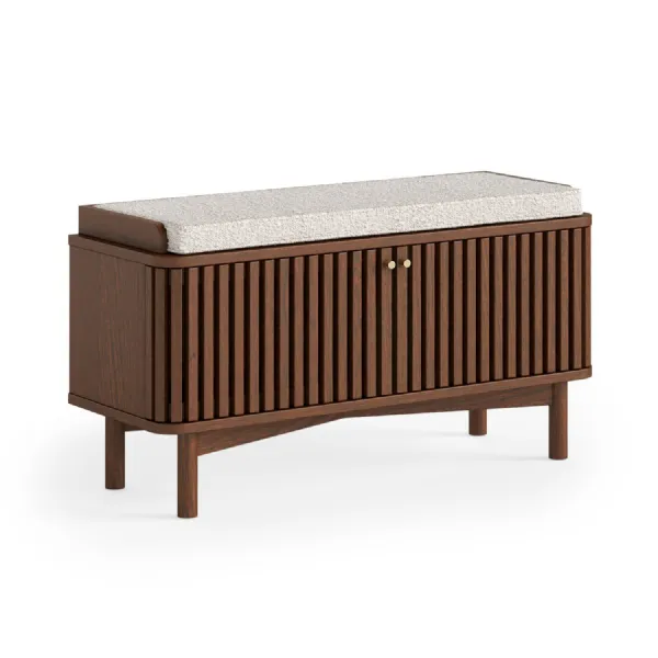 HALLWAY BENCH BROWN