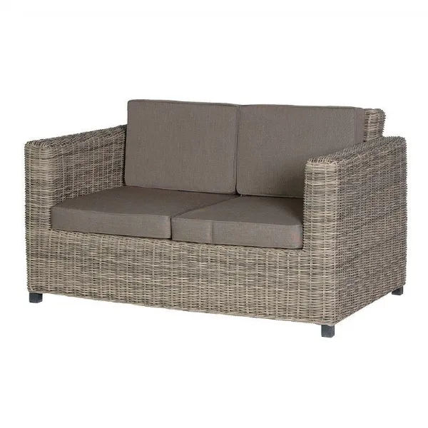 Outdoor Rattan 2 Seater Sofa