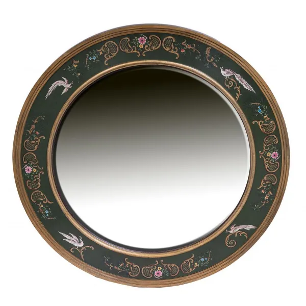 Green Fountain Design Large Round Mirror
