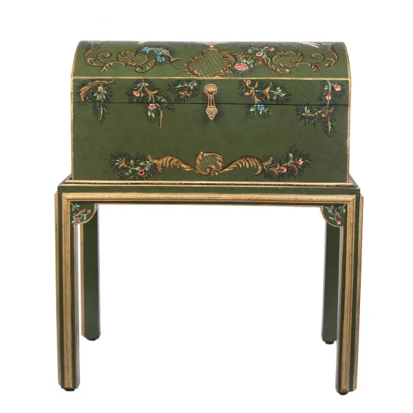 Green Fountain Design Dome Box on Stand