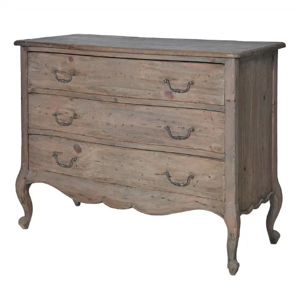 Reclaimed Pine 3 Drawer Chest