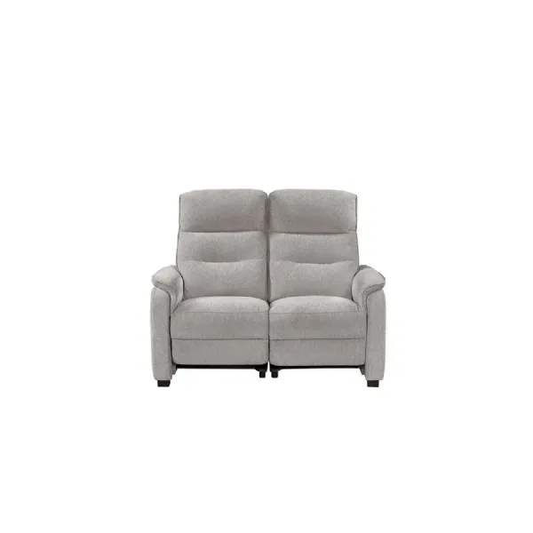 Natural Fabric Power Recliner 2 Seater Sofa