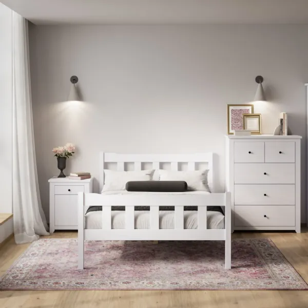 Havana White Chest Of Drawers