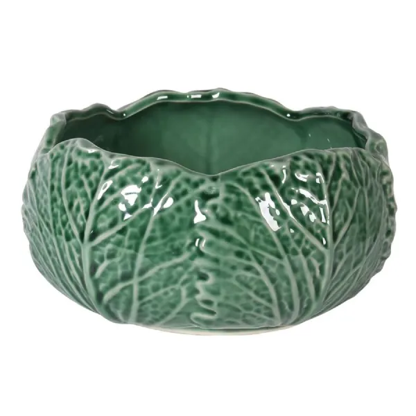 Ceramic Green Cabbage Bowl