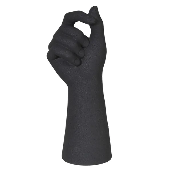 Black Hand Bud Vase