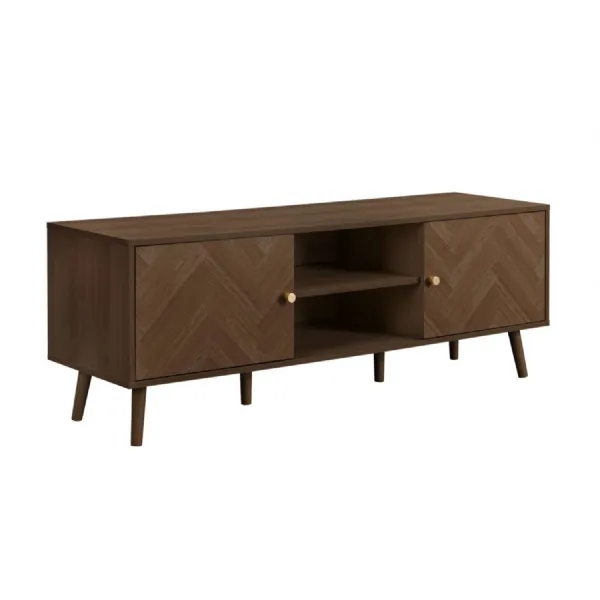 Herringford Large TV Unit Walnut