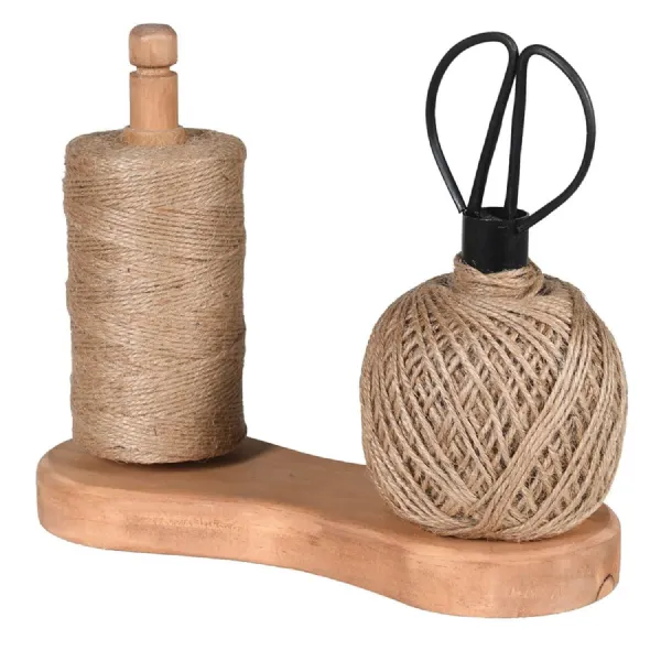 Twine Wooden Holder