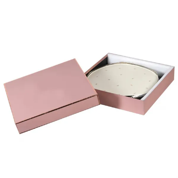 Large Slv Tubour Rose Candle