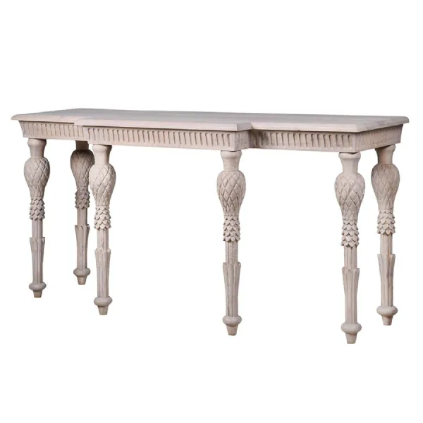 Imperial Pineapple Legs Console Table