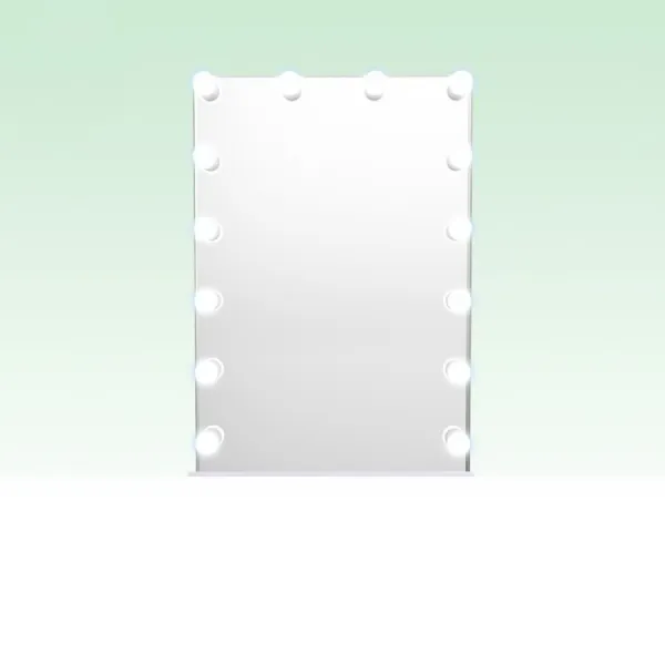 Modern Portrait Hollywood Dressing Mirror 80 x 65cm