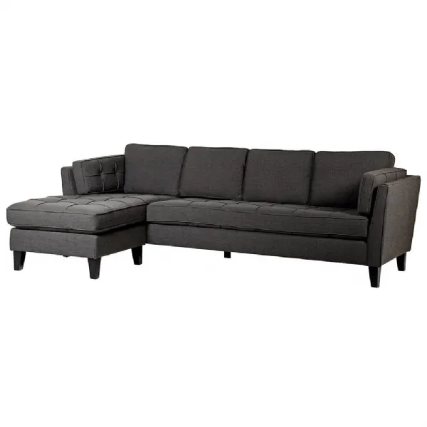 Charcoal L Shape Sofa