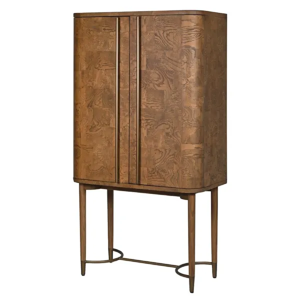 Dante Burl 2 Door Bar Cabinet