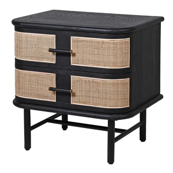 Yoko 2 Drawer Bedside