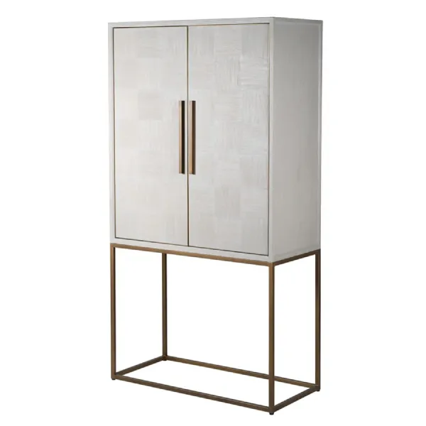 Biarritz Squares 2 Door Bar Cabinet